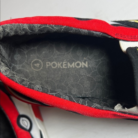 Pokemon Red and Black Kids Sneakers - Picture 2 of 6